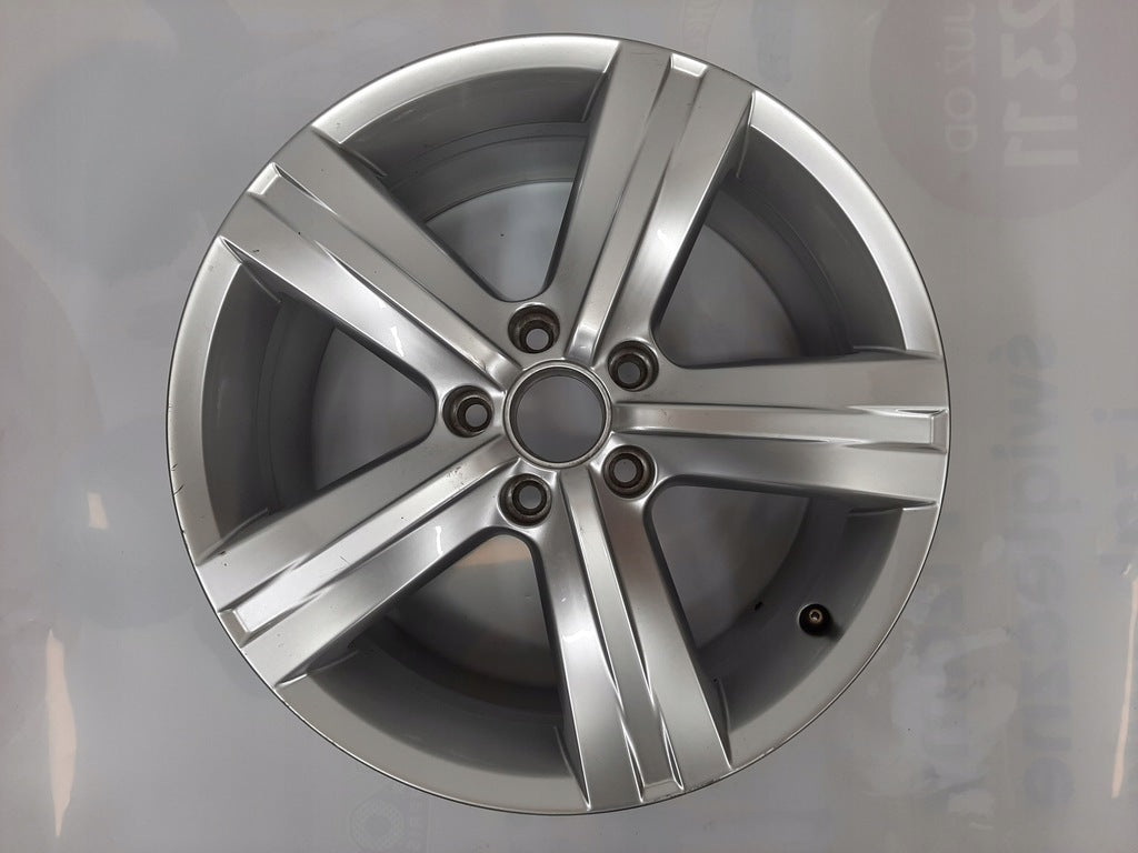 1x Alufelge 17 Zoll 7.5" 5x112 47ET Glanz Silber 3AA601025E VW Passat B7 FEL6455605124fz