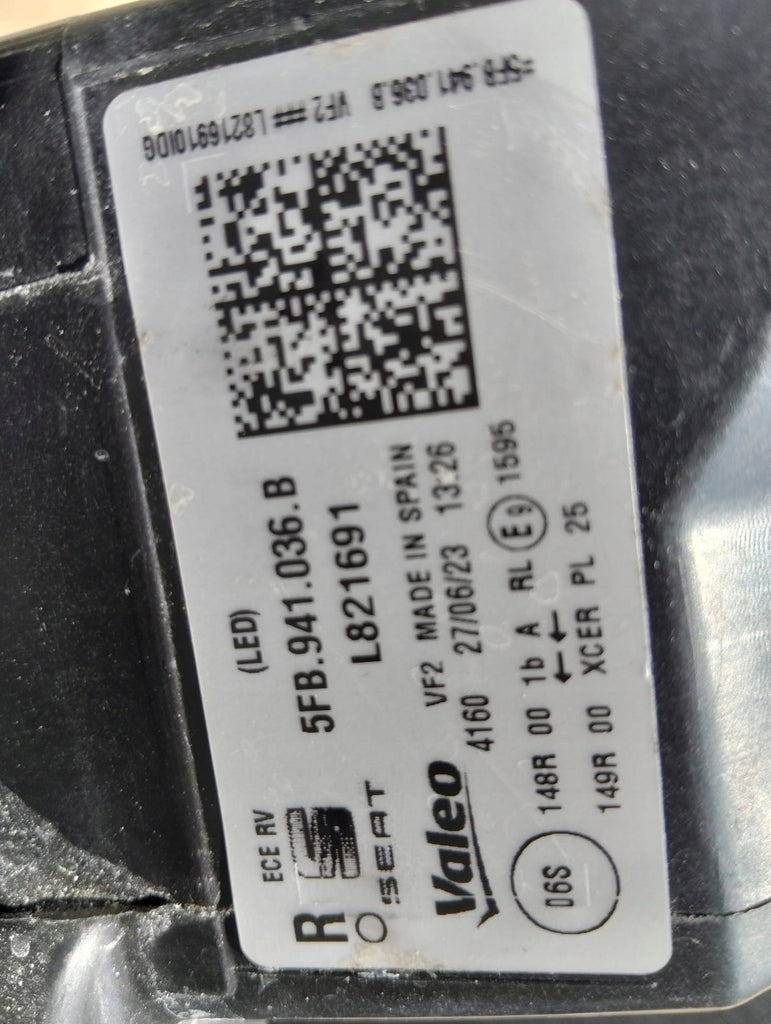 Frontscheinwerfer Cupra Leon 5FB941035B Links Scheinwerfer Headlight SCH9727029751pd