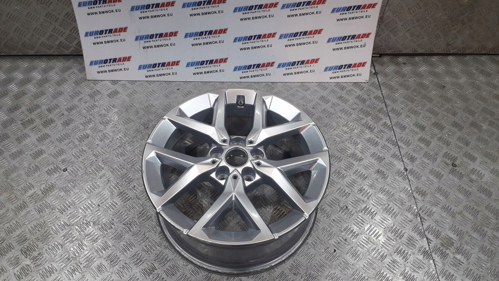 1x Alufelge 17 Zoll 7.0" 5x112 41ET Glanz Silber 6898299 BMW 1 Mini Rim Wheel FEL1247249263jr