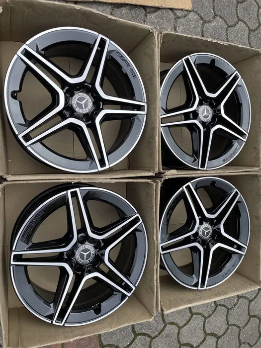 4x Alufelge 19 Zoll 8.0" 5x112 38ET Glanz Silber A2534015300 Mercedes-Benz Vito FEL9207728213pn