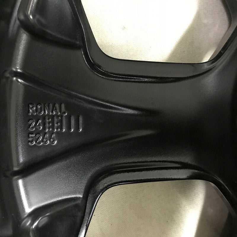 1x Alufelge 18 Zoll 7.0" 5x108 47 5ET Glanz Schwarz R1TC-1007-E1 Ford Puma