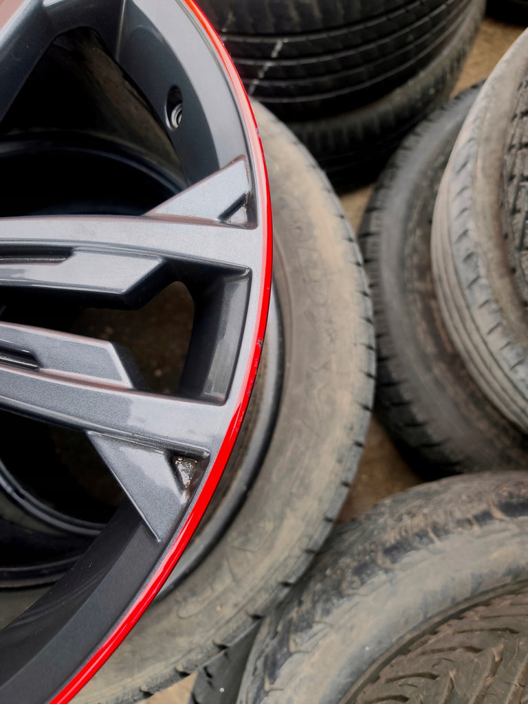 1x Alufelge 18 Zoll 7.5" 5x112 49ET Glanz Schwarz 5G0601025DR VW Golf VII I FEL1850259297gs