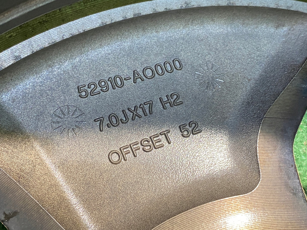 1x Alufelge 17 Zoll 7.0" 5x114.3 52ET 52910AO000 Kia Niro Rim Wheel FEL4995471269xy