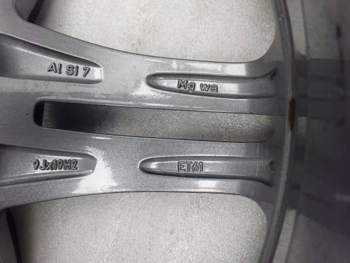 1x Alufelge 19 Zoll 9.0" 5x112 61ET A1904011800 Mercedes-Benz Amg Gt R190 Mg FEL1596223427ql