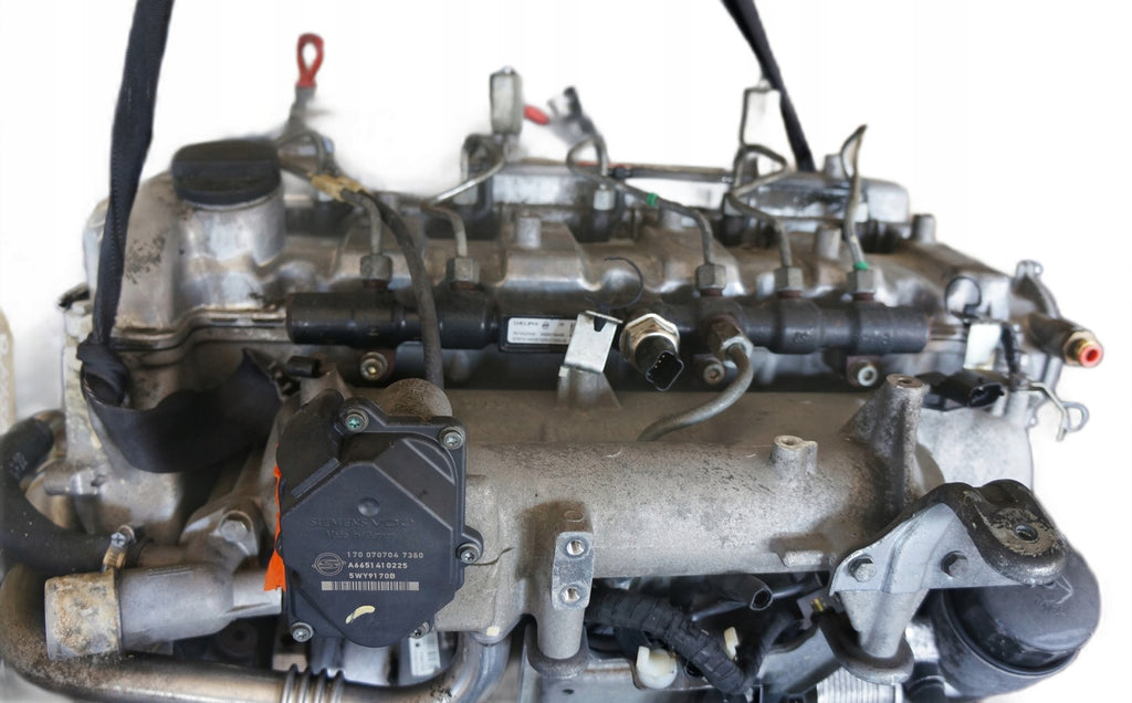 Motor Mercedes-Benz Ssangyong 665935 2.7 XDI 101TKm 2006 Diesel Unkomplett