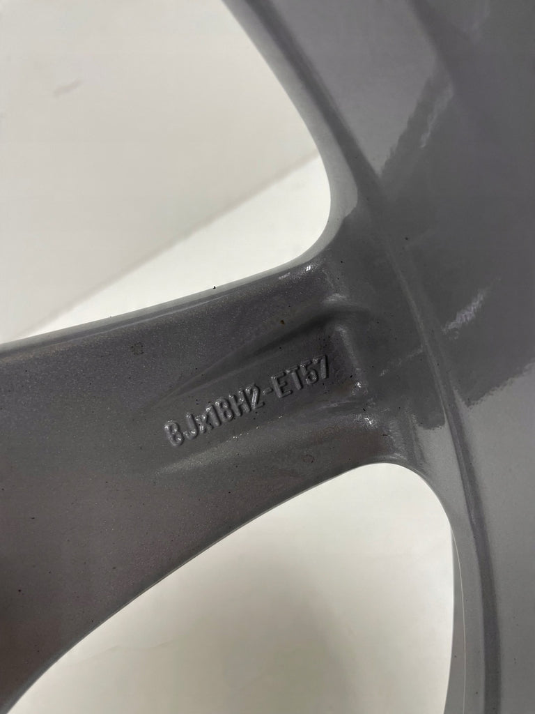 1x Alufelge 18 Zoll 8.0" 5x130 57ET Porsche 997 Rim Wheel