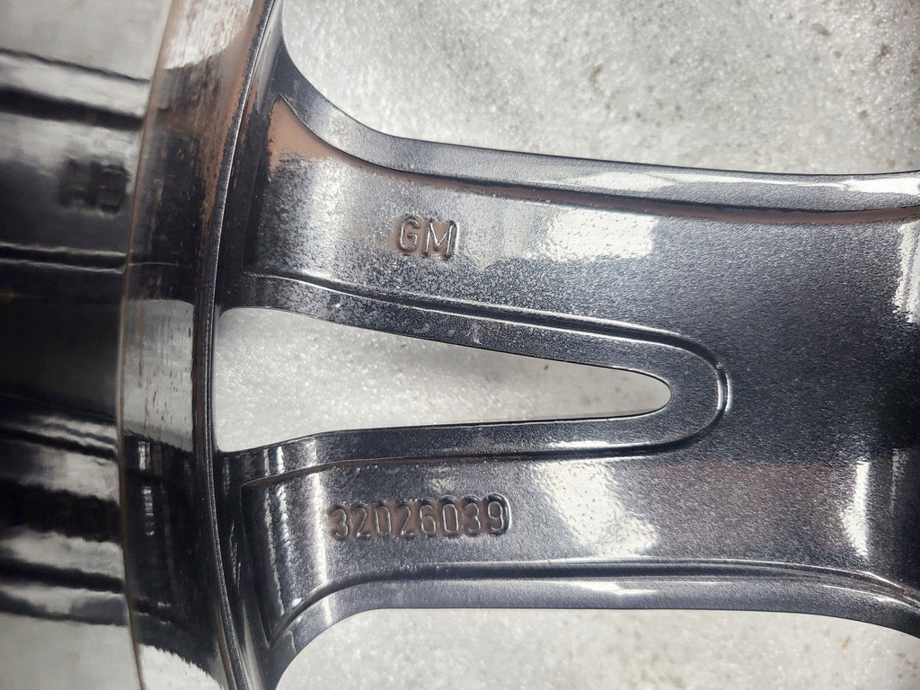 1x Alufelge 18 Zoll 8.0" 5x120 42ET Glanz Silber 32026039 Opel Insignia