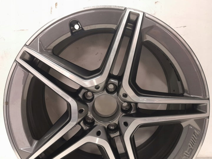 1x Alufelge 19 Zoll 8.0" 5x112 38ET A2534015300 Mercedes-Benz Glc Amg Rim Wheel FEL1310247391bi
