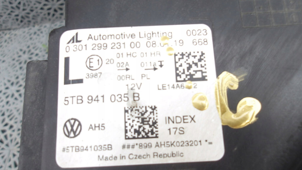 Frontscheinwerfer VW Touran 5TB941035B LED Links Scheinwerfer Headlight
