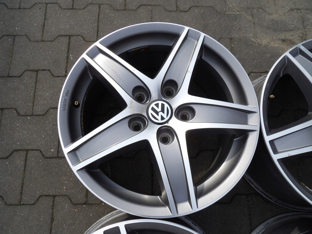 4x Alufelge 17 Zoll 8.0" 5x130 50ET VW Rim Wheel FEL5389063455wz