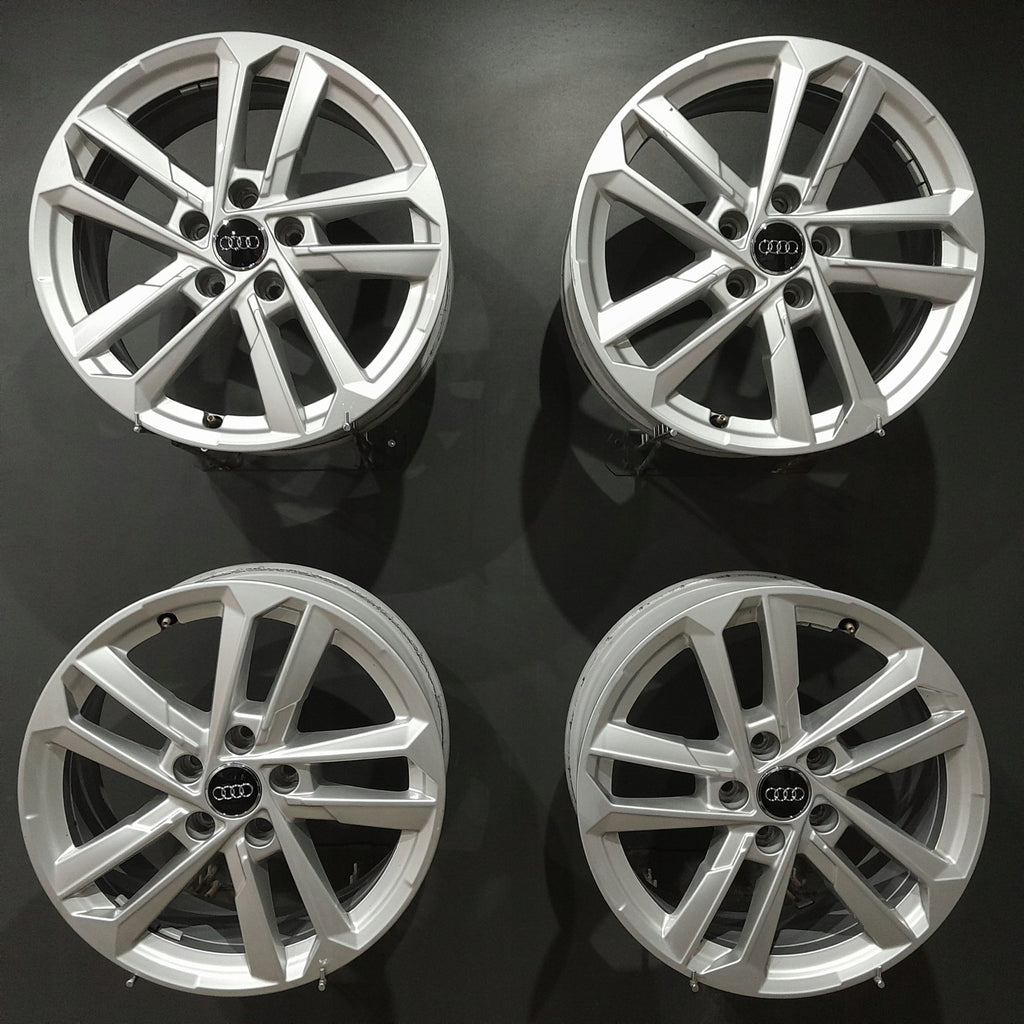 4x Alufelge 17 Zoll 6.5" 5x112 43ET Glanz Silber 8Y0601025L Audi A3 Rim Wheel FEL1063498134yd