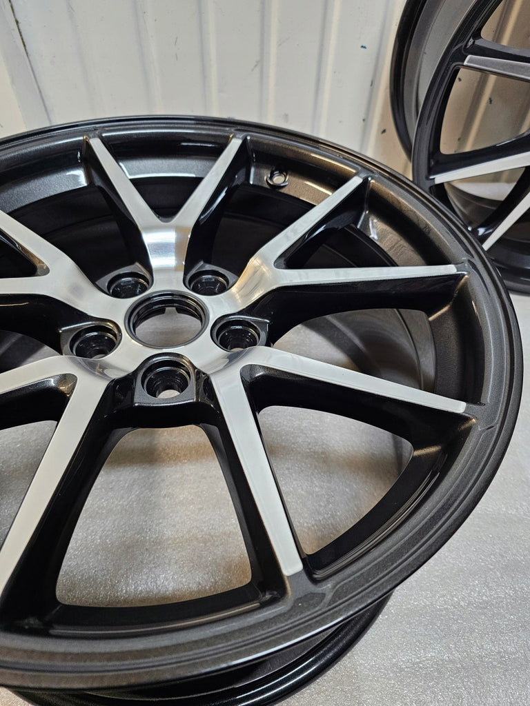 4x Alufelge 18 Zoll 8.5" 5x114.3 40ET Glanz Graphit 1044261-00-A Tesla 3 FEL2009294477eb