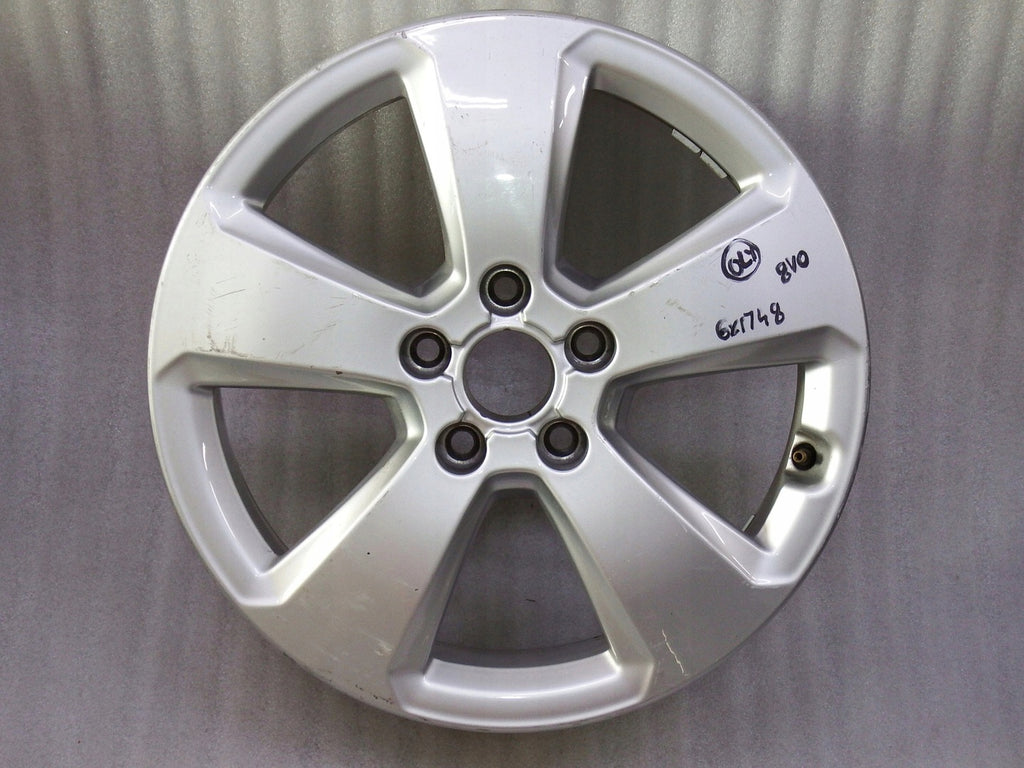 1x Alufelge 17 Zoll 6.0" 5x112 48ET Glanz Silber 8V0601025C Audi A3 Rim Wheel