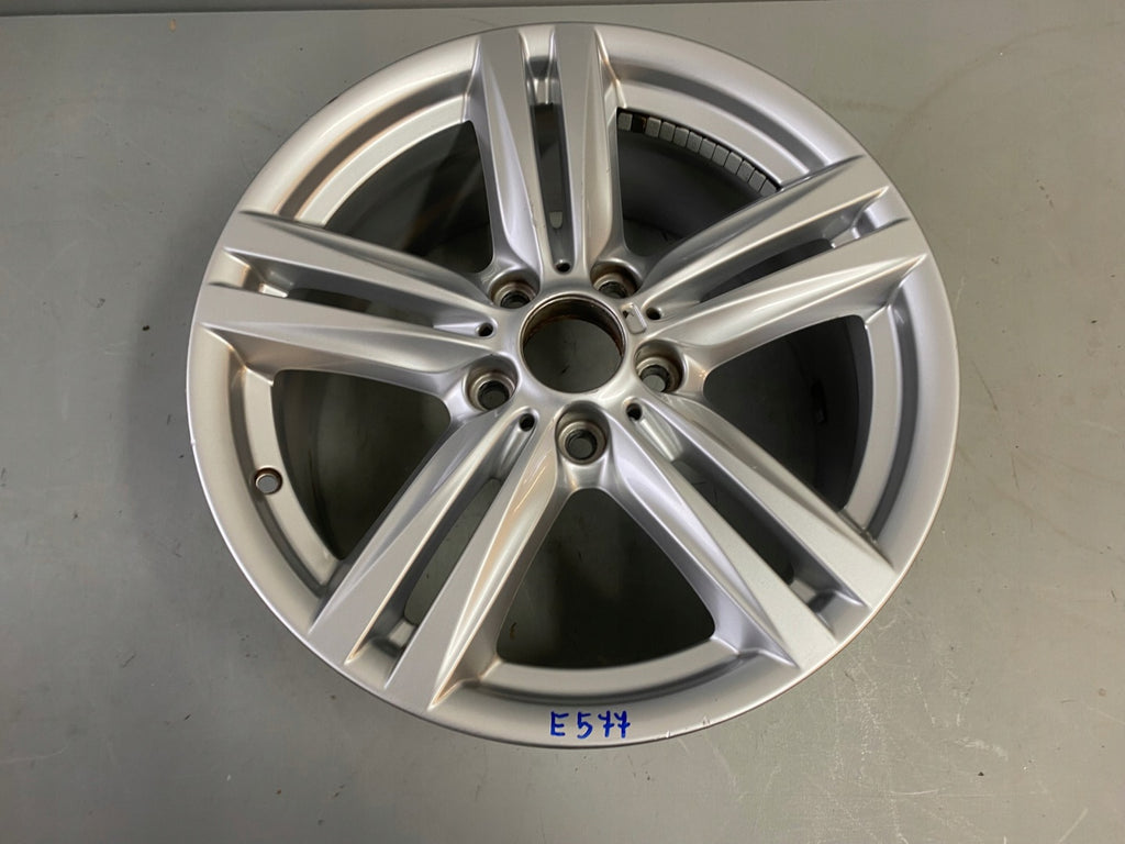 1x Alufelge 18 Zoll 8.0" 5x120 52ET Glanz Silber 7845853 BMW F21 F20 Rim Wheel FEL8184466782as