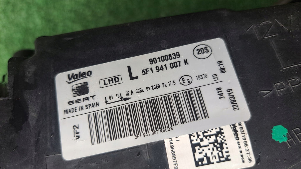 Frontscheinwerfer Seat Leon 5f1 5F1941007K LED Links Scheinwerfer Headlight