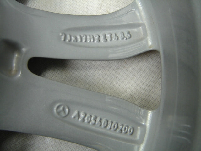 1x Alufelge 17 Zoll 7.0" 5x112 38ET Glanz Graphit A2054010200 Mercedes-Benz W205 FEL3389497304jc