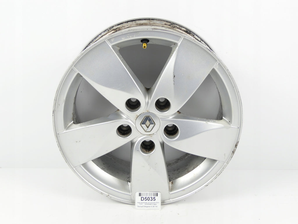 1x Alufelge 16 Zoll 6.5" 5x114.3 47ET 403000048R Renault Megane III 1 Scenic FEL4683016360ga