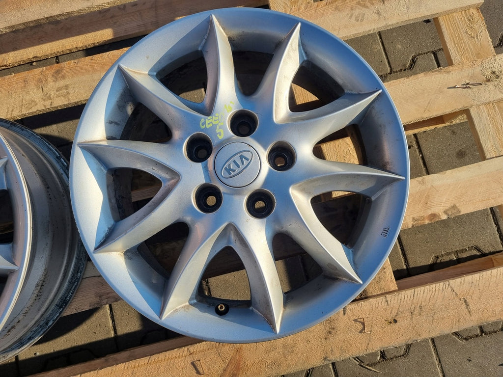 1x Alufelge 16 Zoll 6.0" 5x114.3 51ET 52910-1H100 Kia Ceed Rim Wheel