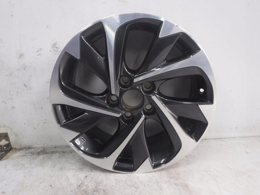 1x Alufelge 17 Zoll 7.0" 5x114.3 50ET Glanz Schwarz 42611-02L90 Toyota Corolla FEL2601738780fh