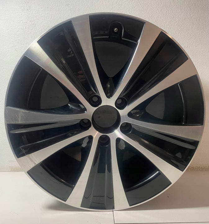 1x Alufelge 18 Zoll 9.0" 5x112 52ET Glanz Schwarz A2134015300 Mercedes-Benz W213 FEL9527491266xe