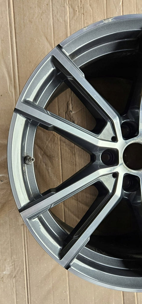 1x Alufelge 18 Zoll 8.5" 5x112 40ET Glanz Graphit 6897082 BMW 3 G21 G20