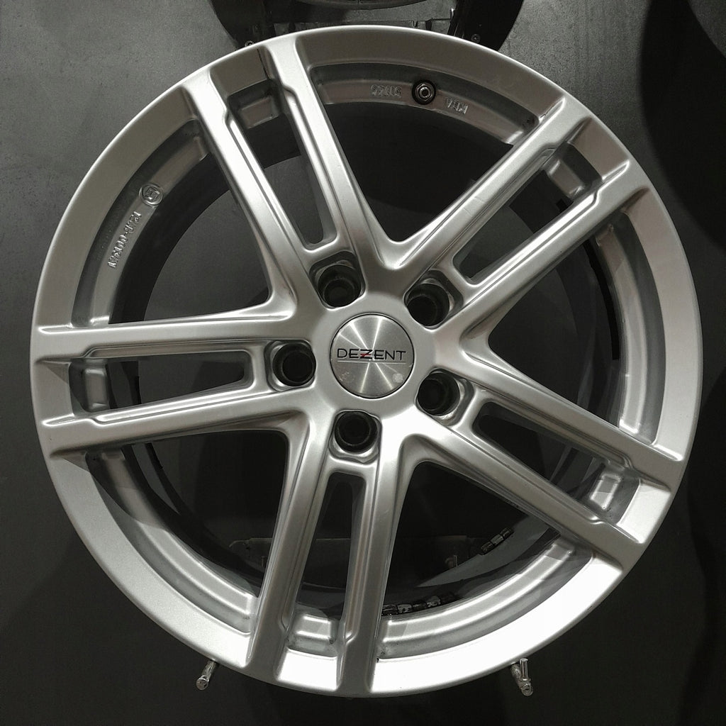 4x Alufelge 17 Zoll 7.5" 5x112 38ET Glanz Silber KBA51746 Audi A4 B8 Rim Wheel FEL5999726196ll