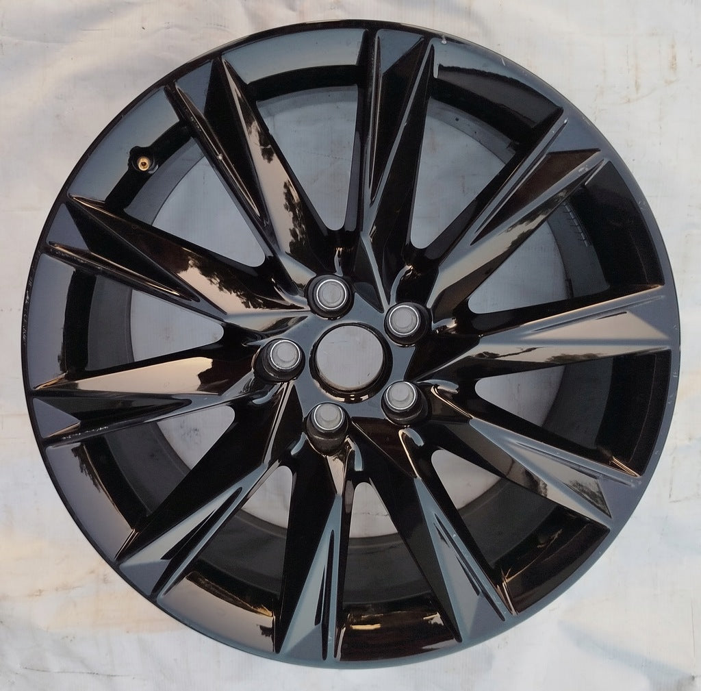 1x Alufelge 19 Zoll 8.0" 5x112 45ET Glanz Schwarz 89A071499 Audi Q4 Rim Wheel FEL4544564526zr