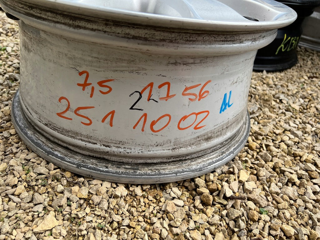 1x Alufelge 17 Zoll 7.5" 5x112 56ET Glanz A2514011002 Mercedes-Benz Rim Wheel FEL6323464463vg