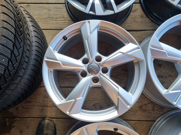 4x Alufelge 18 Zoll 8.0" 5x112 39ET Glanz 4K0601025 Audi Rim Wheel FEL5204035170nu