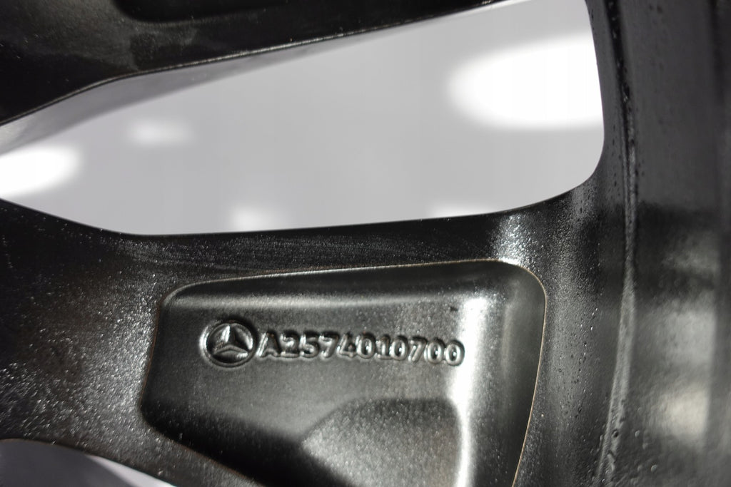 4x Alufelge 18 Zoll 8.0" 5x112 33ET Glanz Schwarz A2574010700 Mercedes-Benz