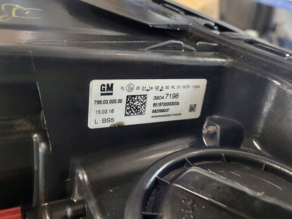 Frontscheinwerfer Opel Astra 39047198 Links Scheinwerfer Headlight SCH1010950004cw
