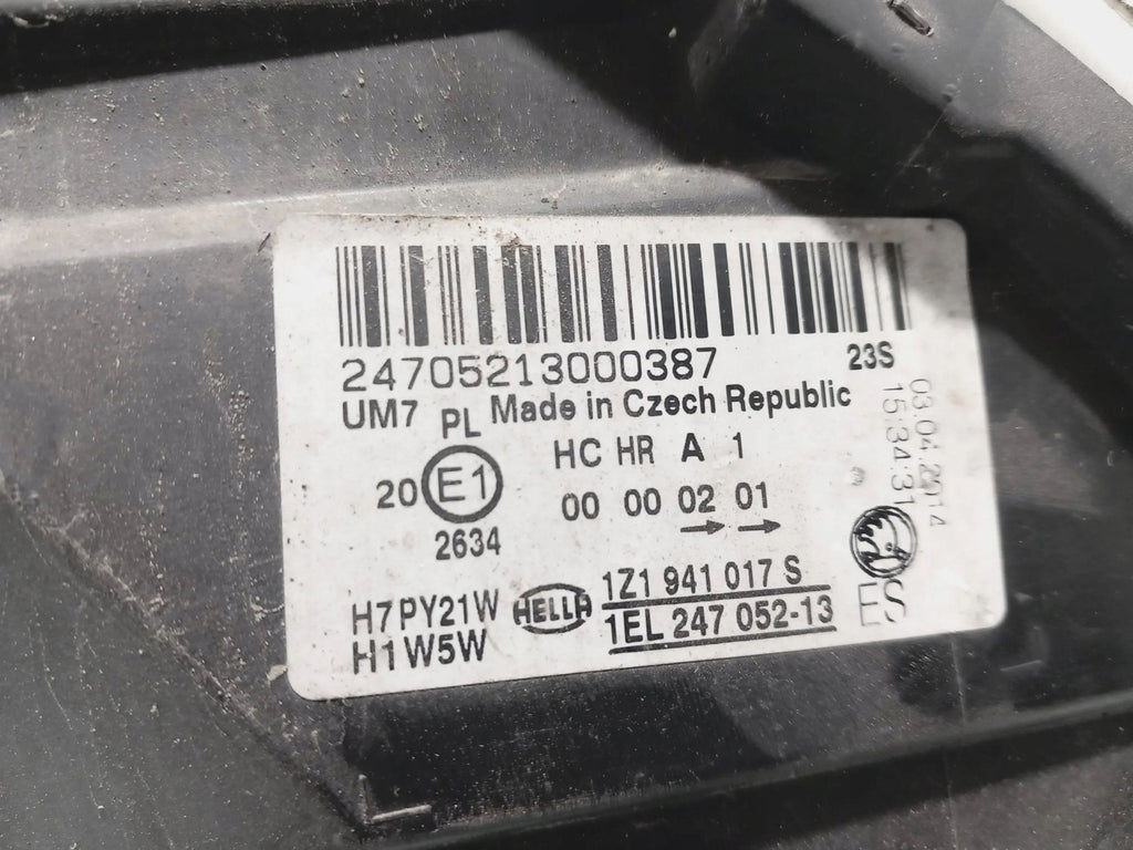 Frontscheinwerfer Skoda Octavia I 1Z1941017S 1EL24705213 Links Headlight SCH1950472836xz
