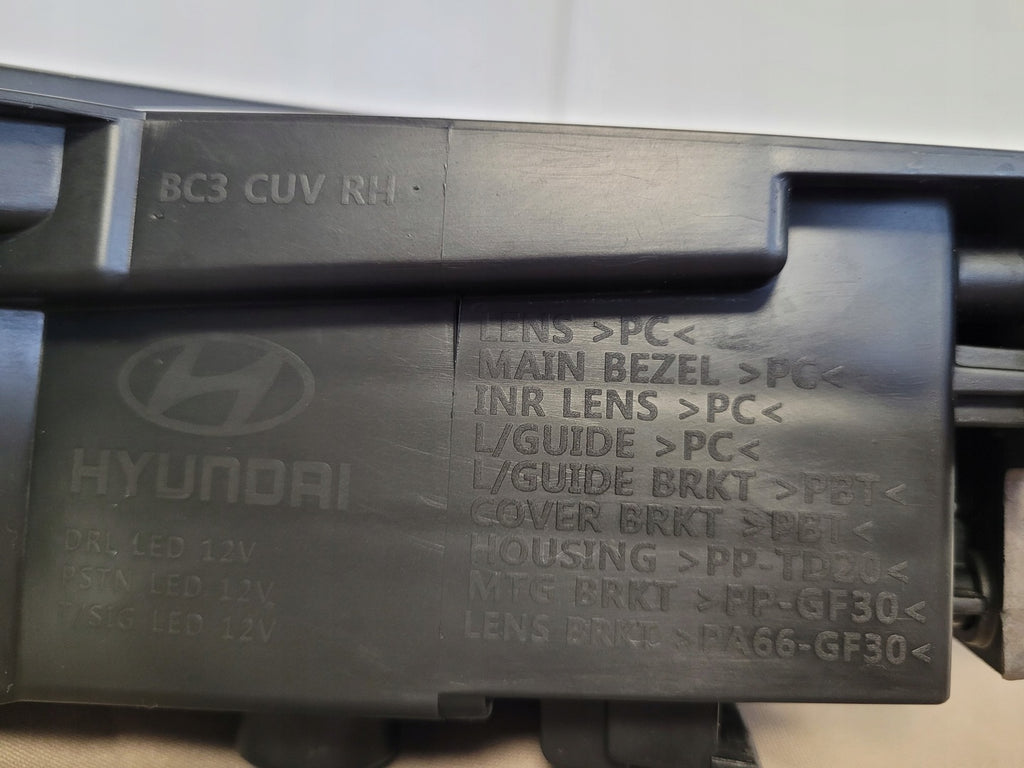 Frontscheinwerfer Hyundai Bayon 92208Q0500 Rechts Scheinwerfer Headlight SCH6282472189ec
