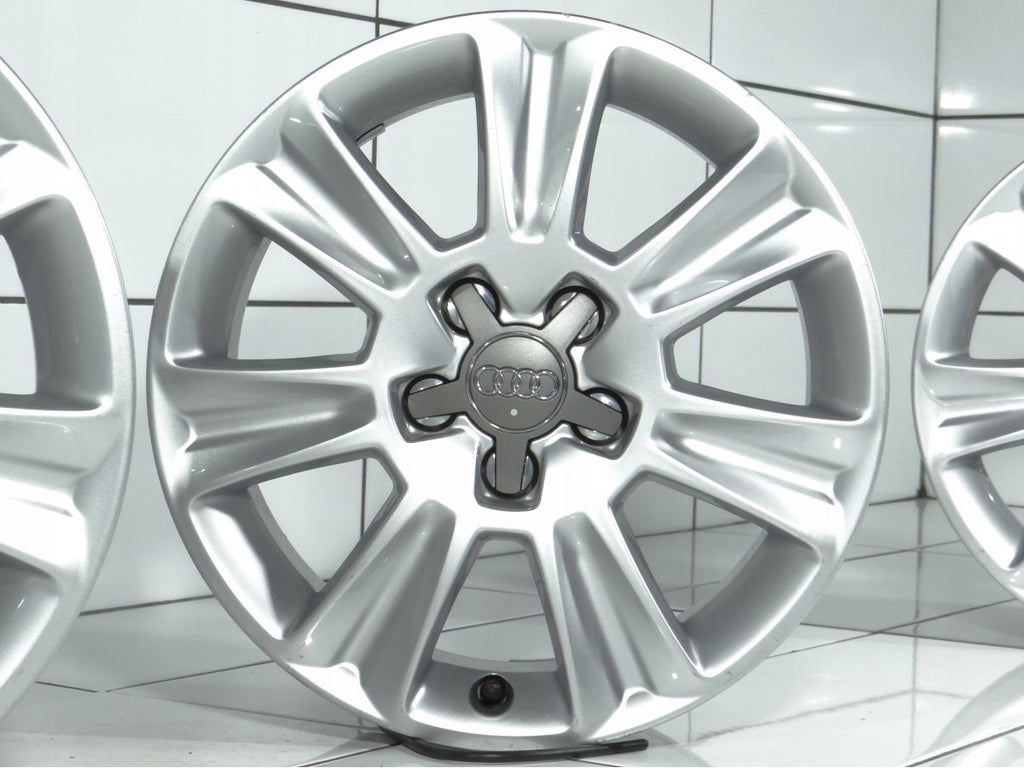 1x Alufelge 15 Zoll 6.5" 5x100 34ET Silber 8X0601025AQ Audi Rim Wheel