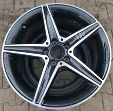 Load image into Gallery viewer, 1x Alufelge 18 Zoll 8.5" 5x112 49ET Matt Schwarz A2054011200 Mercedes-Benz W205 FEL4725775356sr