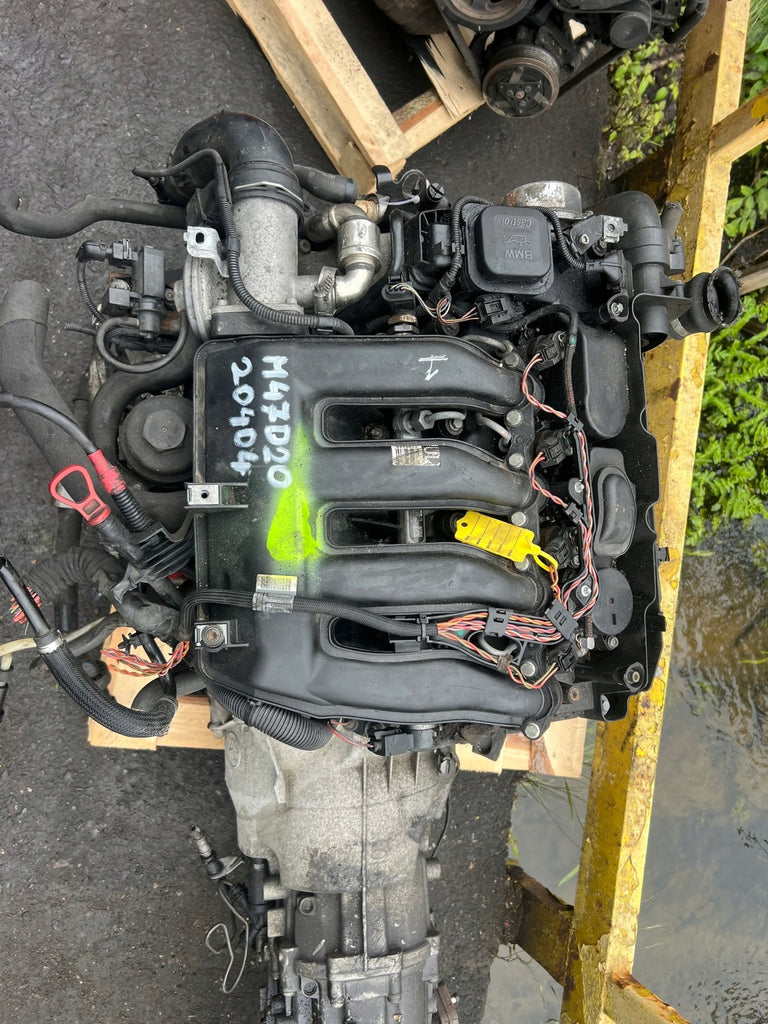 Motor BMW M47D20 2.0 Diesel Engine Komplett