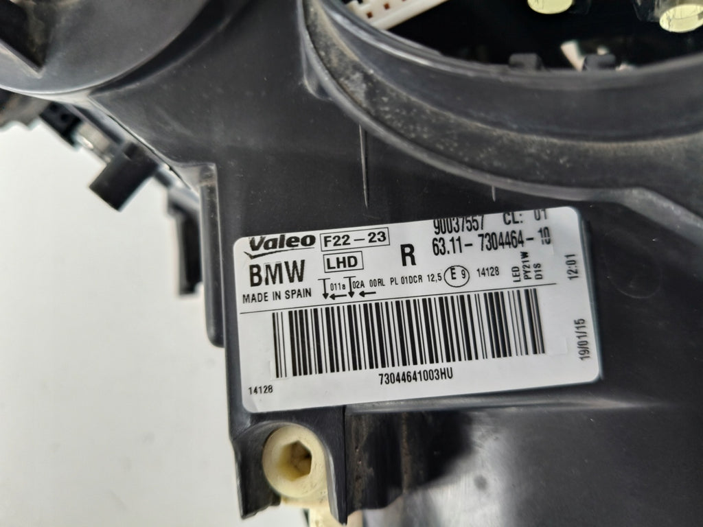 Frontscheinwerfer BMW 2 Coupe F22 F23 7304464 LED Rechts Scheinwerfer Headlight SCH7510702827uw