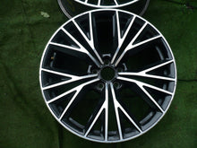 Load image into Gallery viewer, 1x Alufelge 20 Zoll 9.0" 5x112 37ET Glanz Schwarz 4G8601025BE Audi A6 A8 FEL2059811260ag