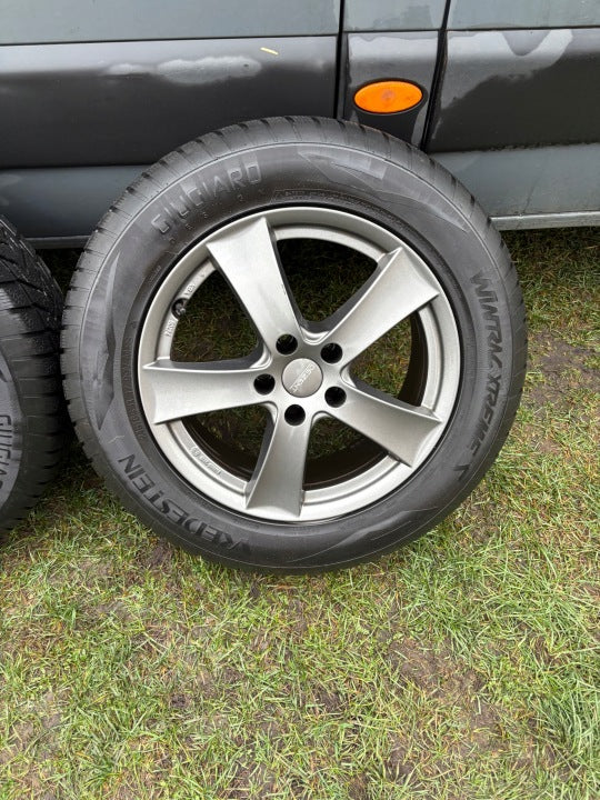 4x Alufelge 17 Zoll 7.0" 5x112 40ET Glanz Graphit TTXY5X112X40 VW Tiguan FEL8308806899ih
