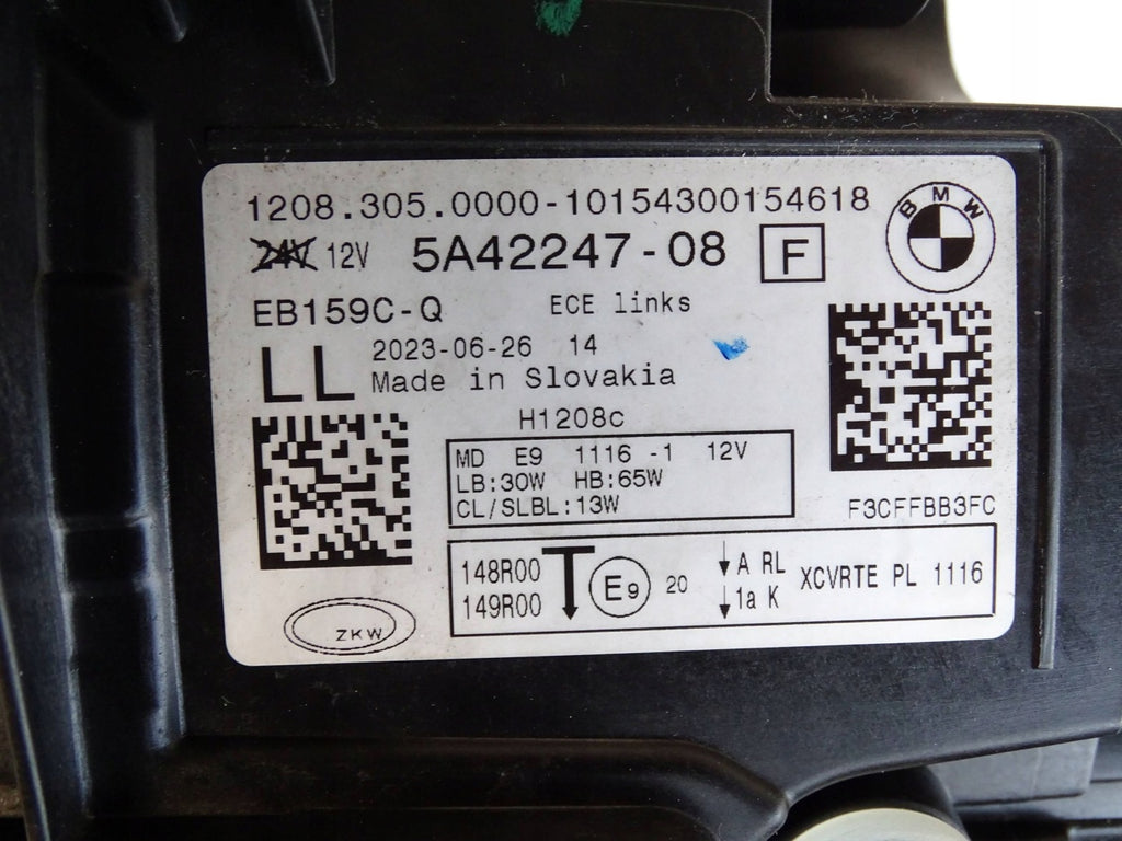 Frontscheinwerfer BMW 2 Active Tourer U06 5A42247 Links Scheinwerfer Headlight SCH4817669986lt