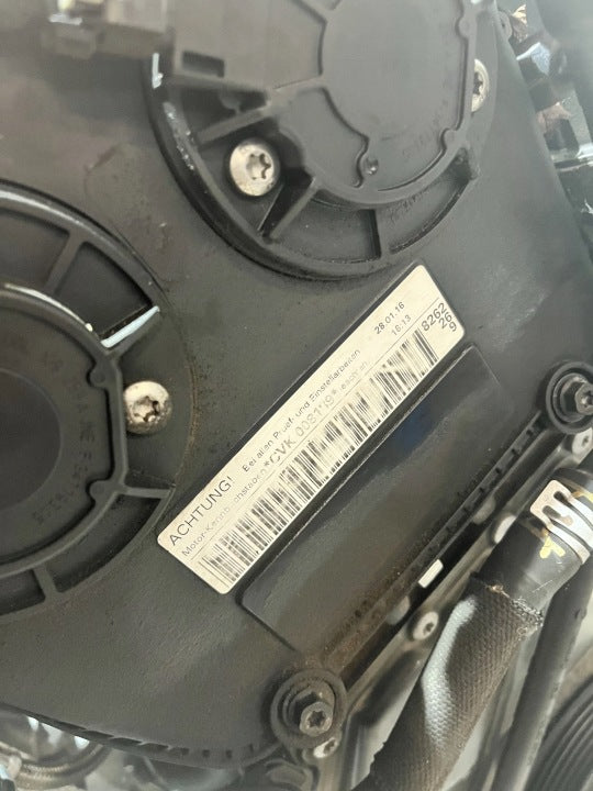 Motor Audi A4 B9 CVK 2.0 TFSI 190PS 140kW 57TKm 2016 Benzin Engine Komplett MOT6761695804fz