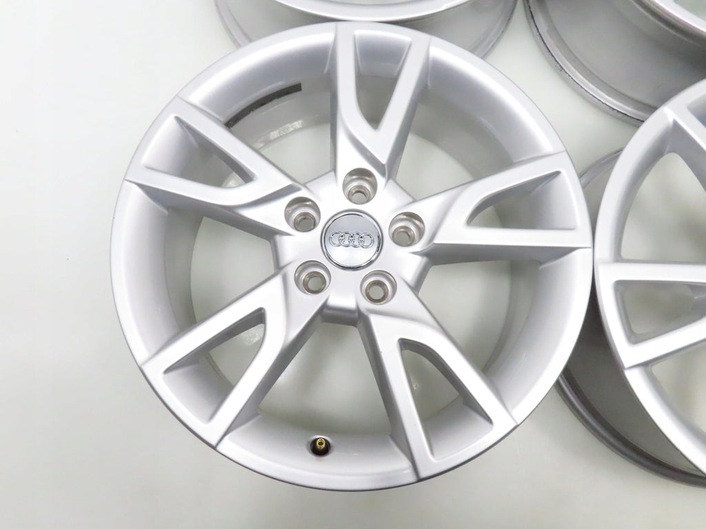 4x Alufelge 17 Zoll 6.5" 5x112 33ET Silber 8U0071497 Audi B6 B7 Rim Wheel FEL2610923696fm