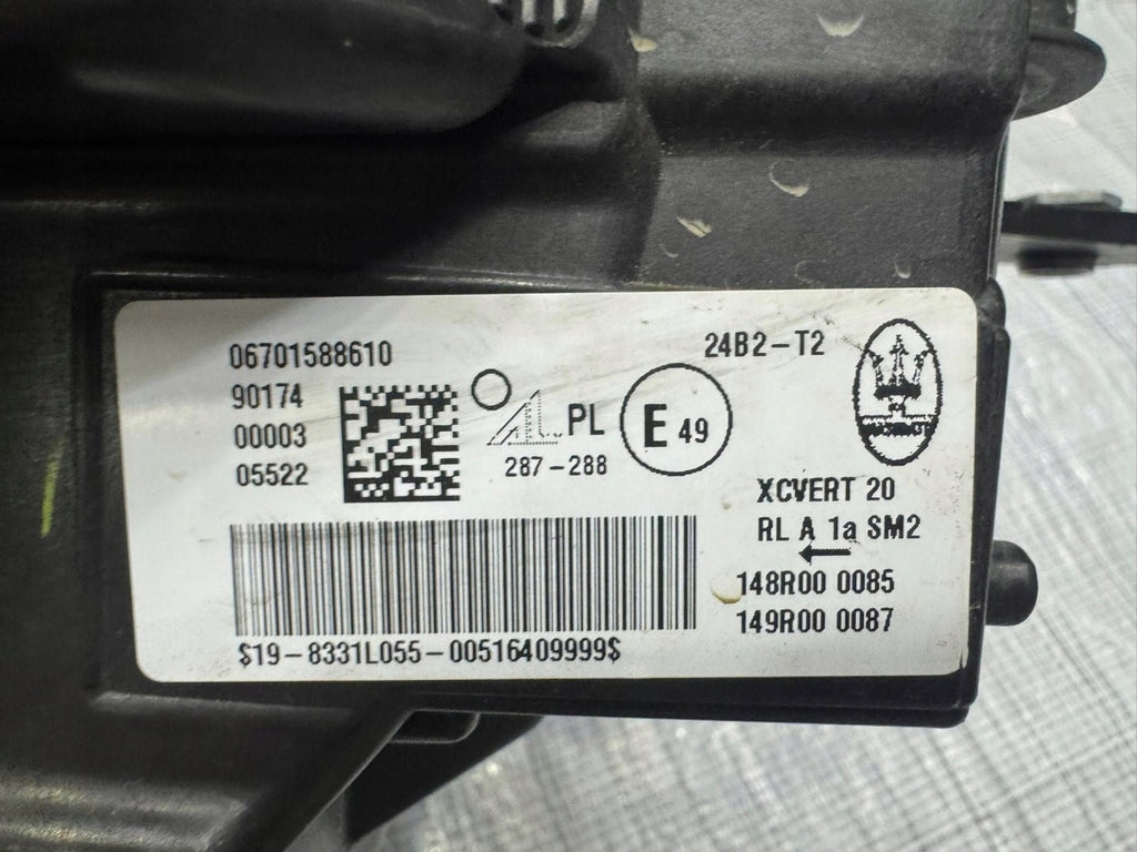Frontscheinwerfer Maserati I 06701588610 Rechts Scheinwerfer Headlight SCH5321871113ya