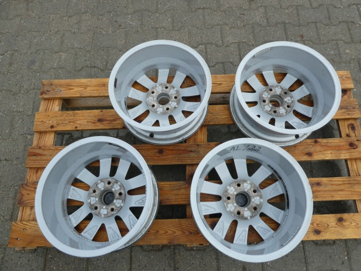 4x Alufelge 16 Zoll 6.5" 5x120 51ET Glanz Silber 7E0601025N VW T6 T5 Rim Wheel FEL6578139214dw