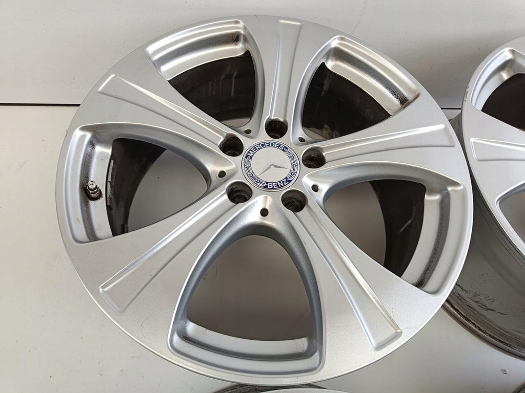 4x Alufelge 18 Zoll 8.0" 5x112 38ET Glanz Silber A2534010800 Mercedes-Benz Glc FEL8312352504mb
