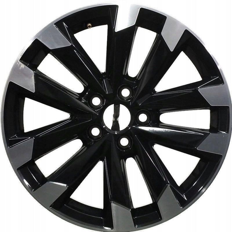 1x Alufelge 16 Zoll 6.0" 5x100 35ET Glanz Schwarz 2GM601025 VW T Cross Rim Wheel