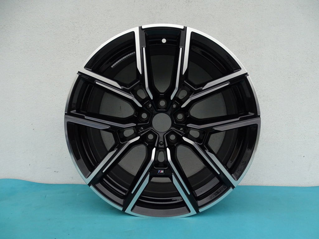 1x Alufelge 19 Zoll 8.5" 5x112 35ET Glanz Schwarz 8747304 BMW 4 G22 G23 G26 FEL8453853445hs