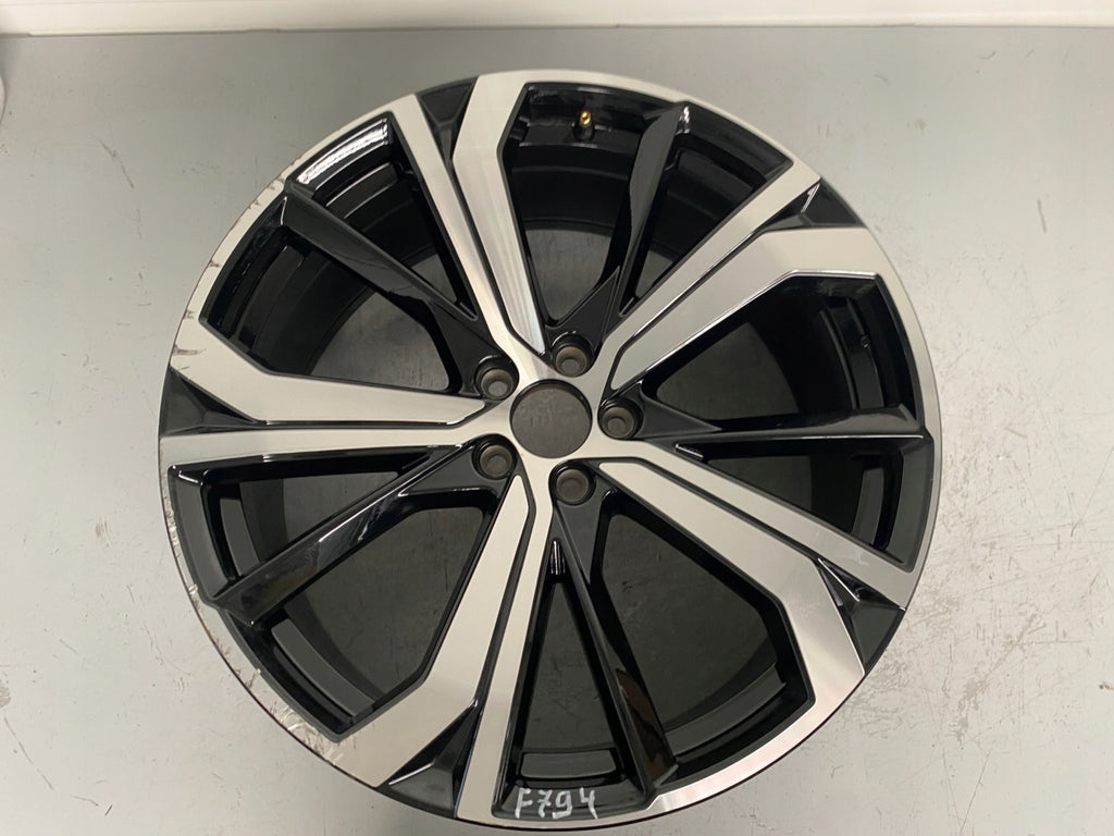 1x Alufelge 21 Zoll 8.5" 5x108 49 5ET Glanz Schwarz 32134533 Volvo Xc90 Xc60 FEL8529592214iv