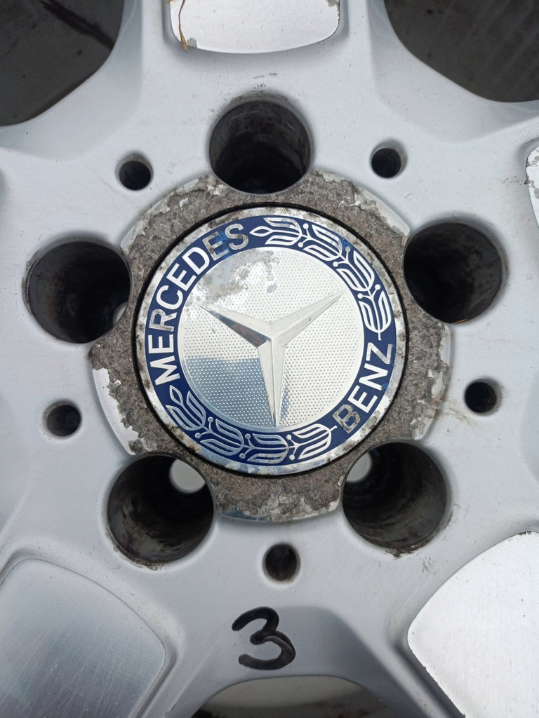 1x Alufelge 19 Zoll 9.5" 5x112 48ET Glanz Silber A2184011702 Mercedes-Benz FEL1493326428ji