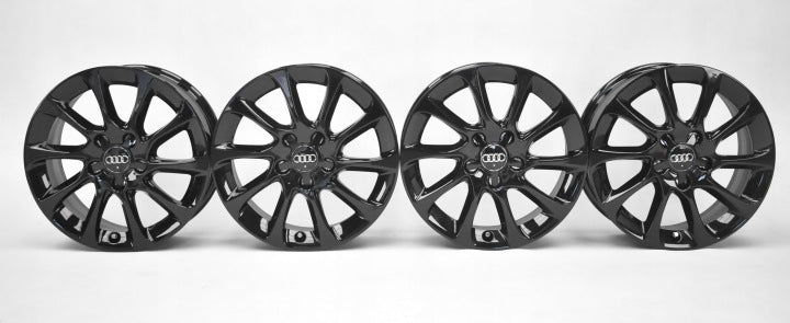 4x Alufelge 16 Zoll 6.5" 5x112 46ET Glanz Silber 8V0601025 Audi A3 Rim Wheel FEL9838018956jo